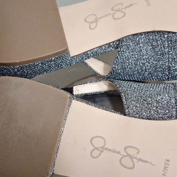 Jessica Simpson Glittery Slingbacks - Picture 9 of 9